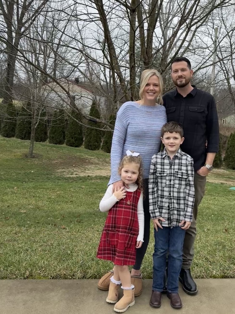 Josh with his family